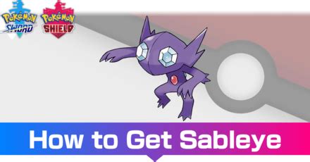sableye typing|Sableye Location, Learnset, and Evolution .